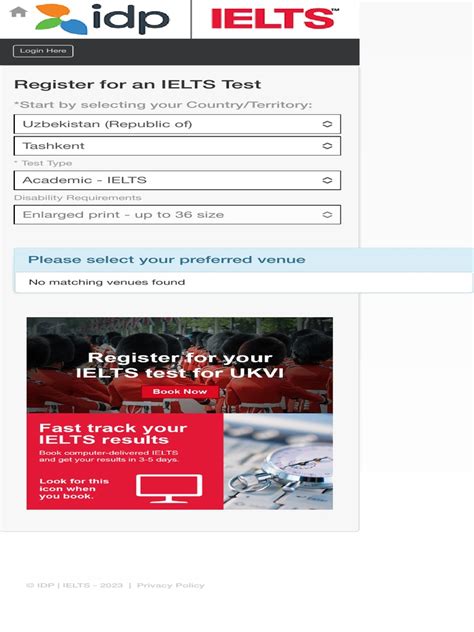 idp exam booking|ielts booking online idp.